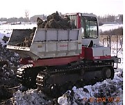 Минисамосвал гусеничный TAKEUCHI TCR50